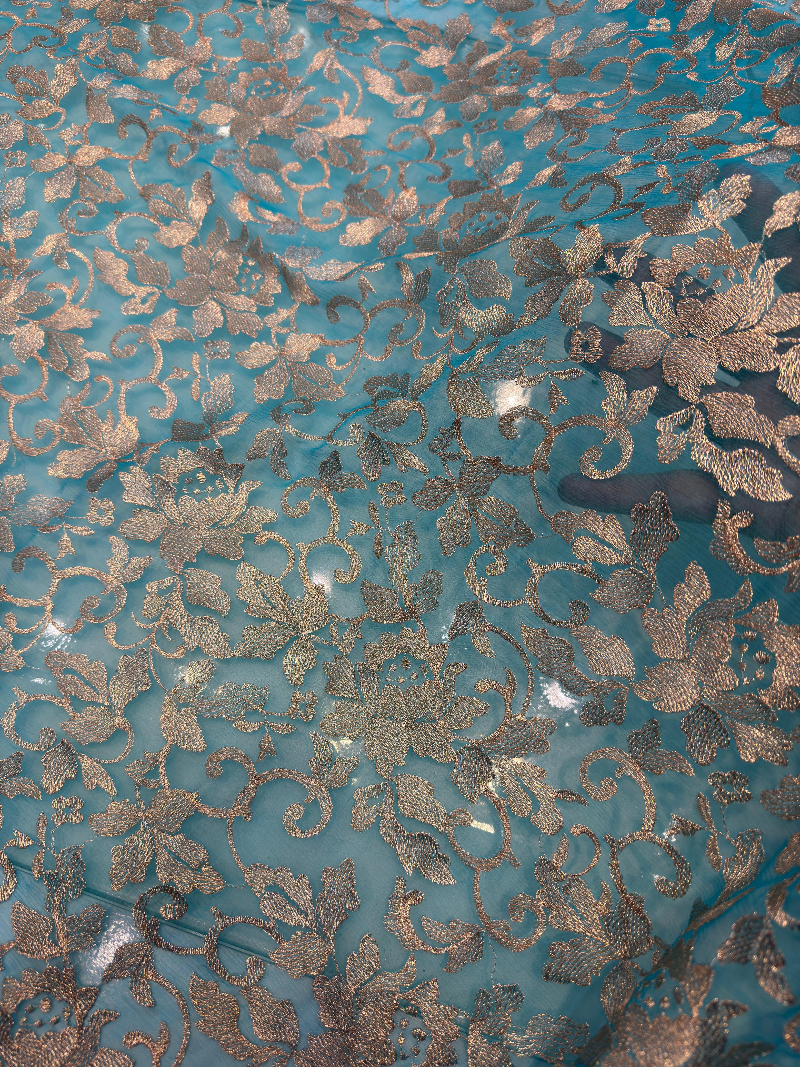 Azure dream fabric