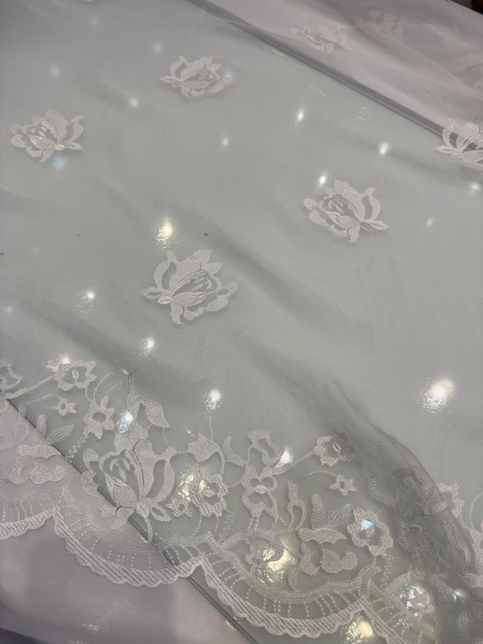 Off white embroidery