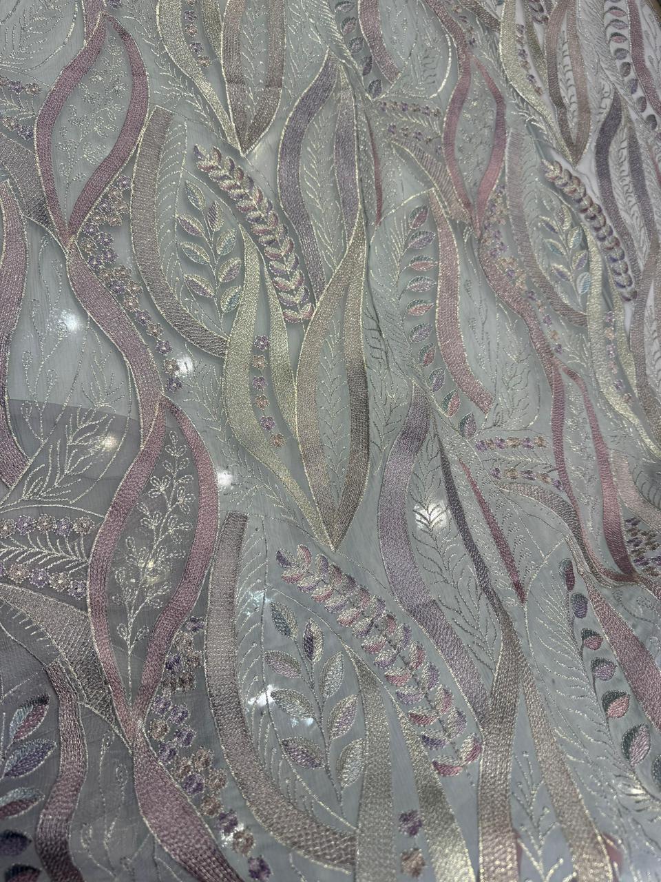 Embroidery multicoloured