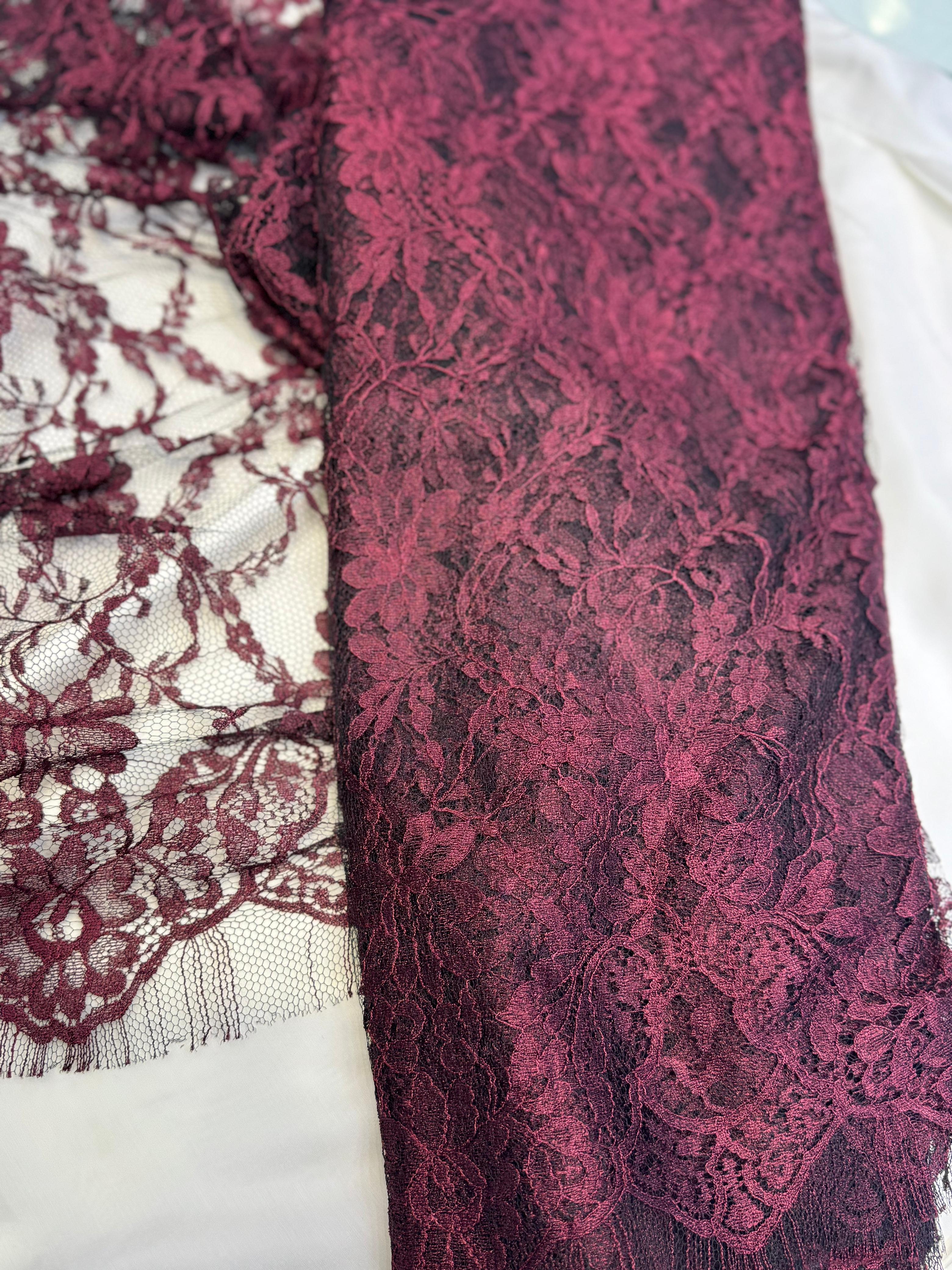 Resham maroon
