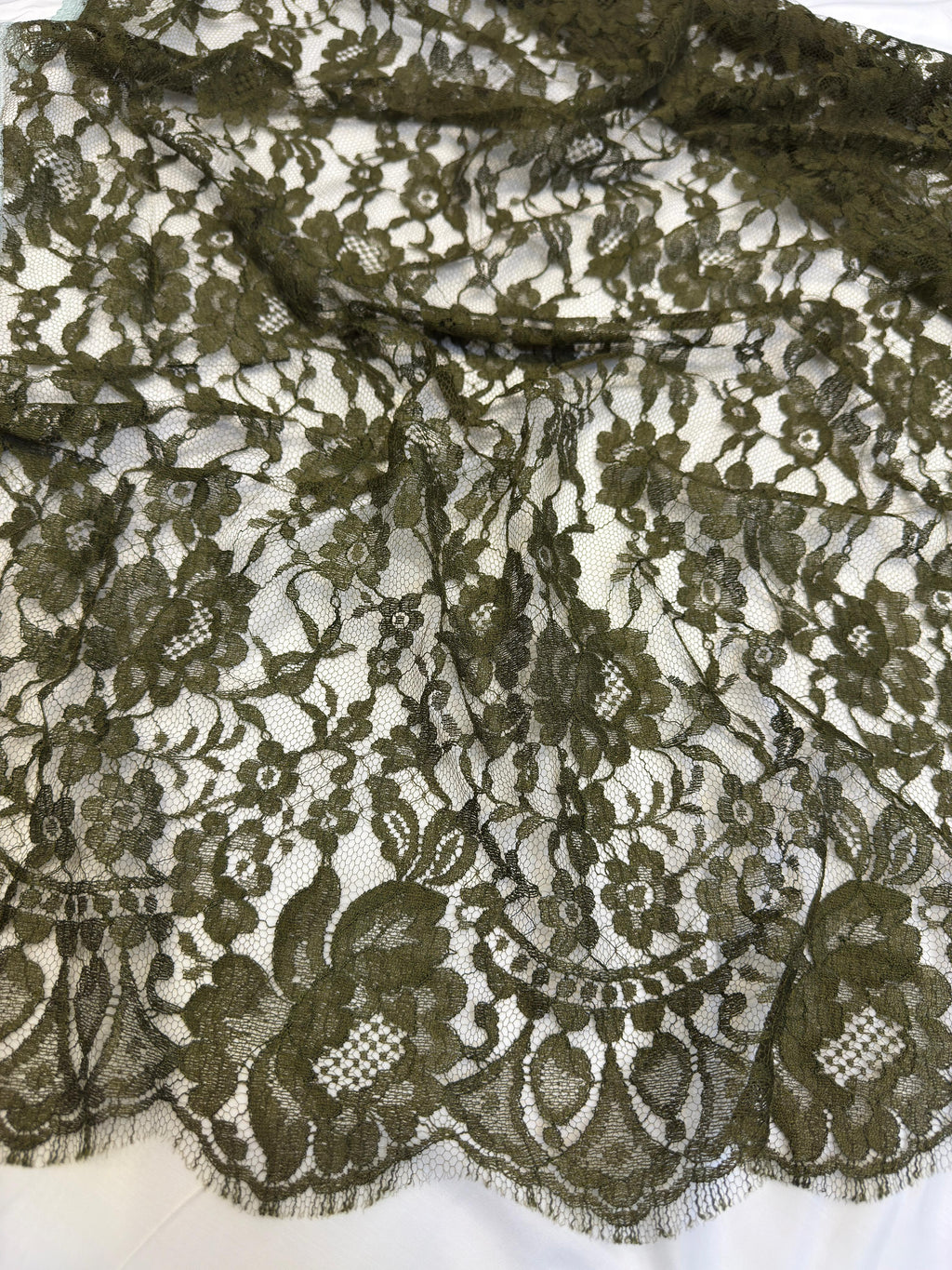Resham olive green