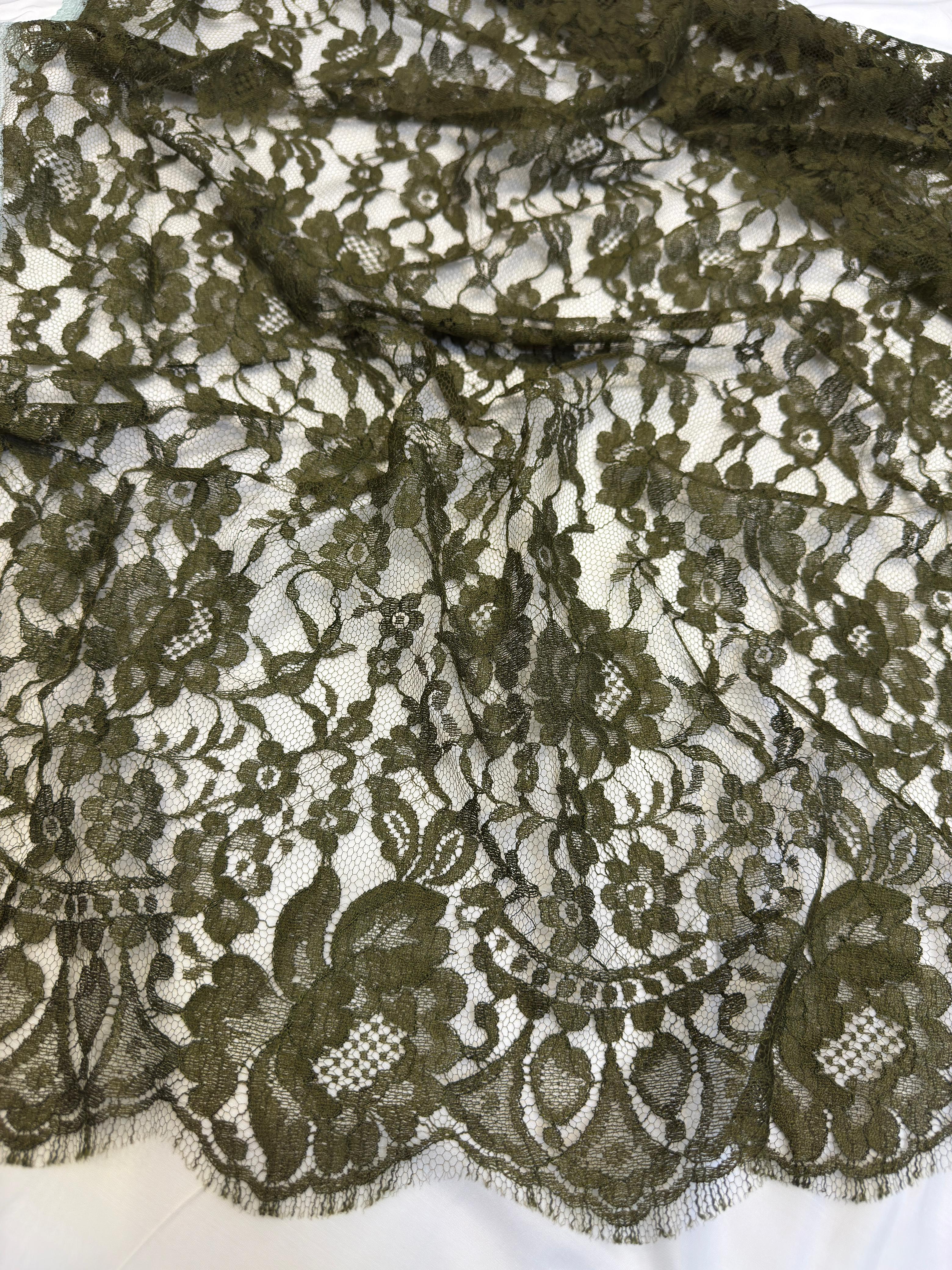 Resham olive green